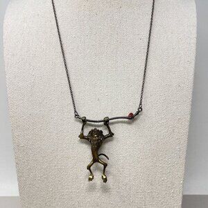 Disney The Lion King Rafiki Hanging Necklace Monkey Novelty‎